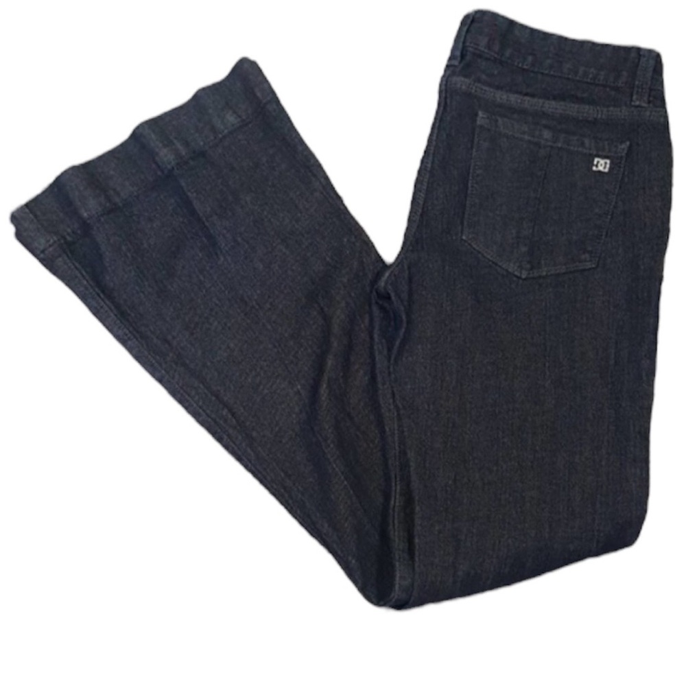 DC Shoes Women Jeans Dark Wash Celebrity Flare